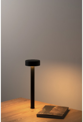 Peak Lane 40 II - Lampă cu fixare în birou LED neagră